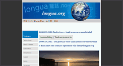 Desktop Screenshot of nl.longua.org