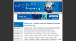 Desktop Screenshot of it.longua.org