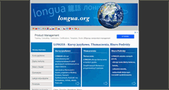 Desktop Screenshot of pl.longua.org